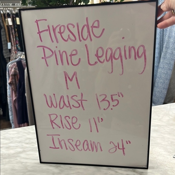 Fireside Pine Aspen/Stone Leggings Size M - Picture 7 of 12